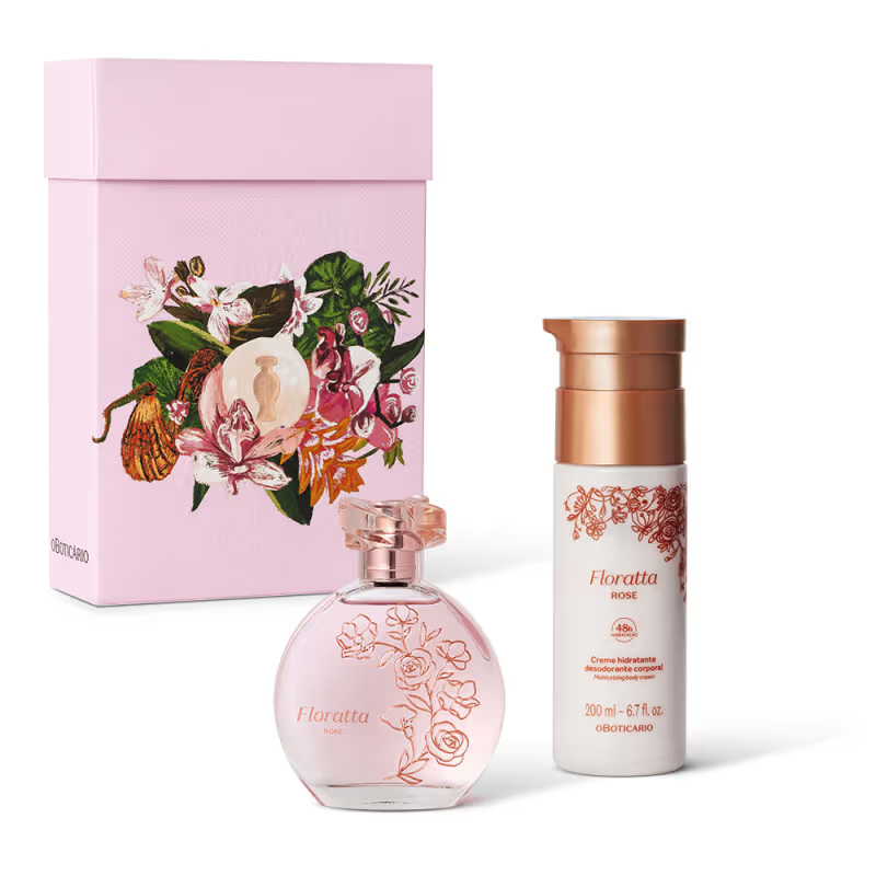 Kit Presente Dia das Mães Floratta Rosé (2 itens)